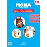 MONA ET SES AMIS CE1. CAHIER D'EXERCICES, EDITION 2018, Charbonnier Michèle
