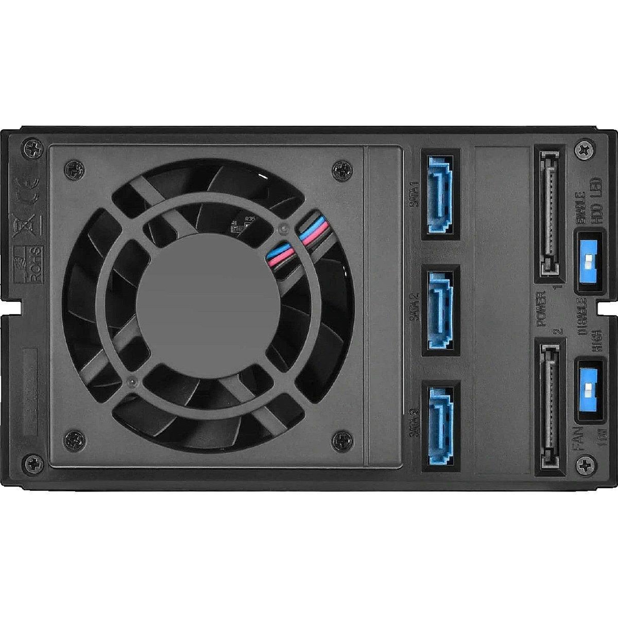 Voir la diapositive 3 : Silverstone Boîtier de disque dur externe SilverStone SST-FS303-12G 3 baies 12 Gbit/s noir