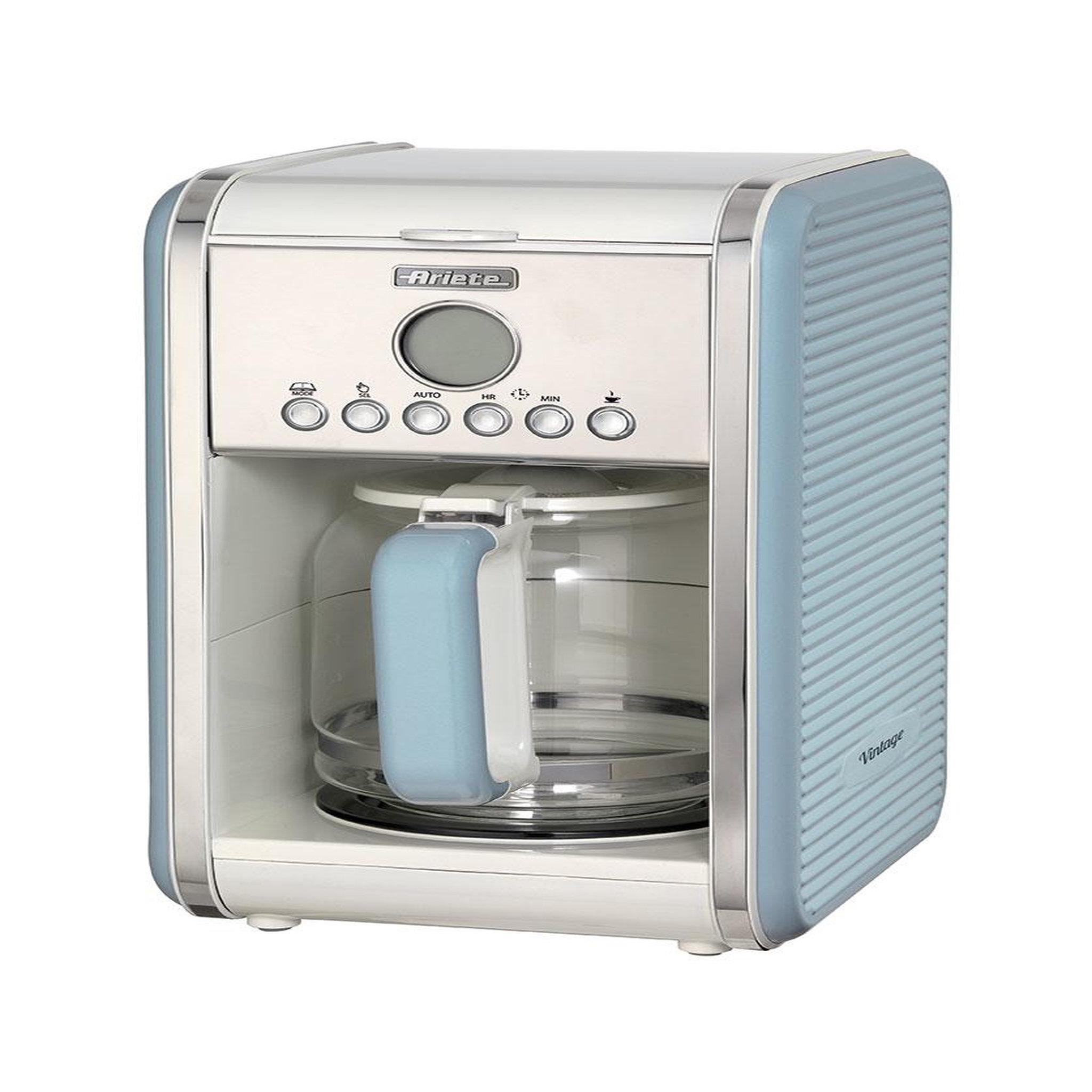 ARIETE Cafetière programmable 12 tasses 2000w celeste - 1342/3
