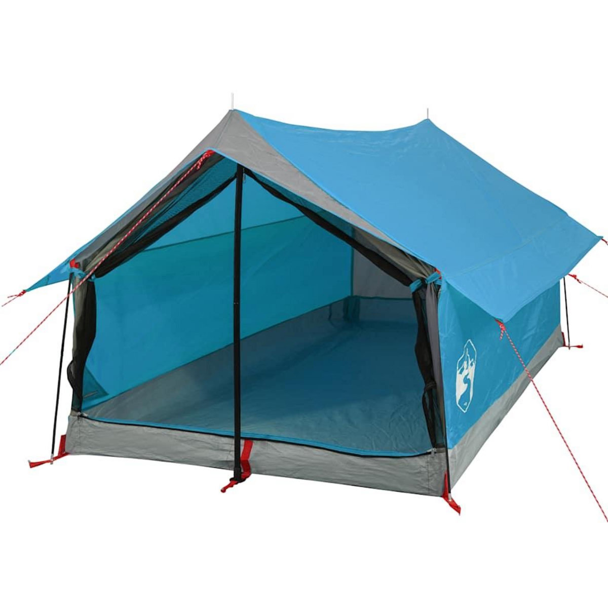 VIDAXL Tente de camping 2 personnes bleu impermeable
