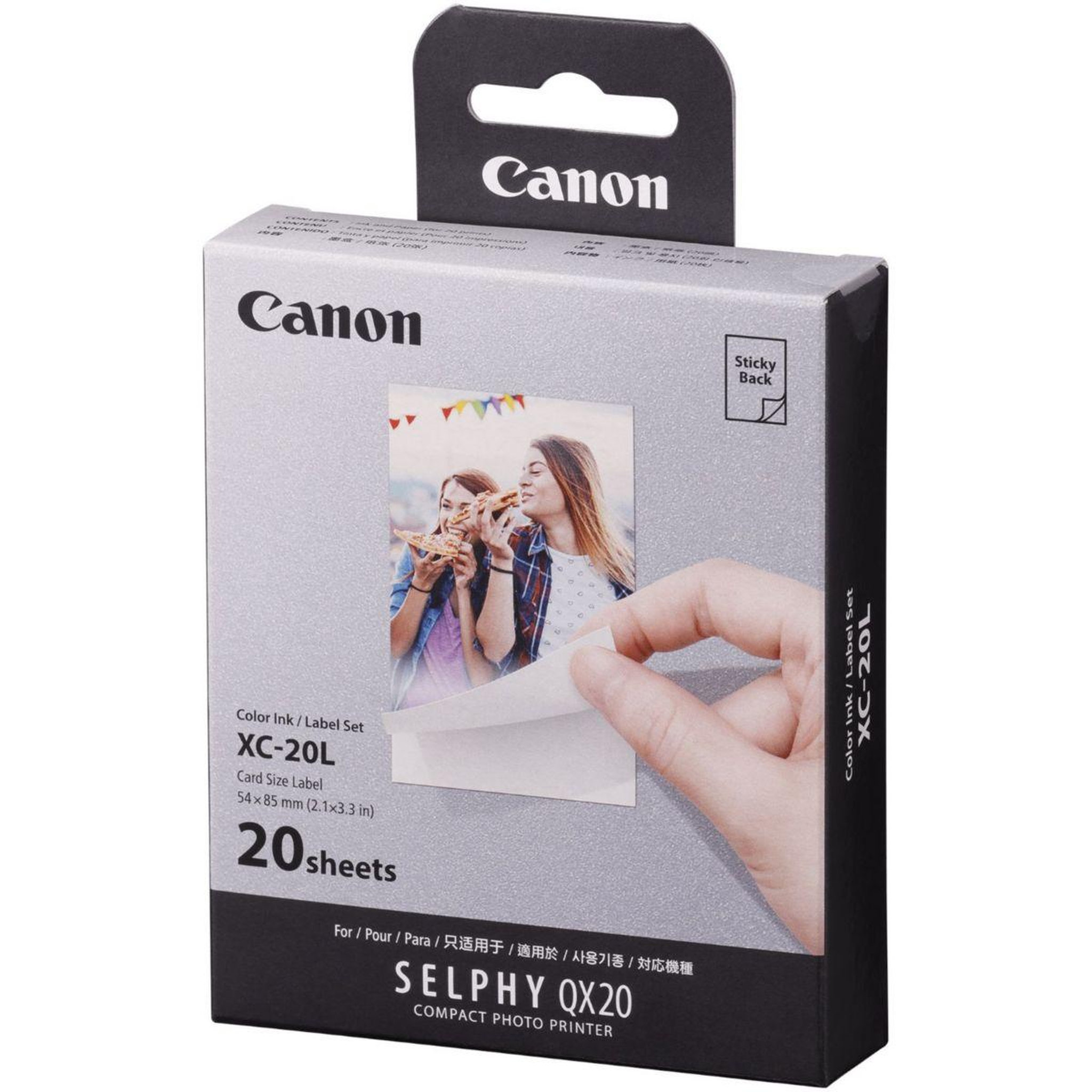 Voir la diapositive 2 : Canon Papier photo instantané XC-20L
