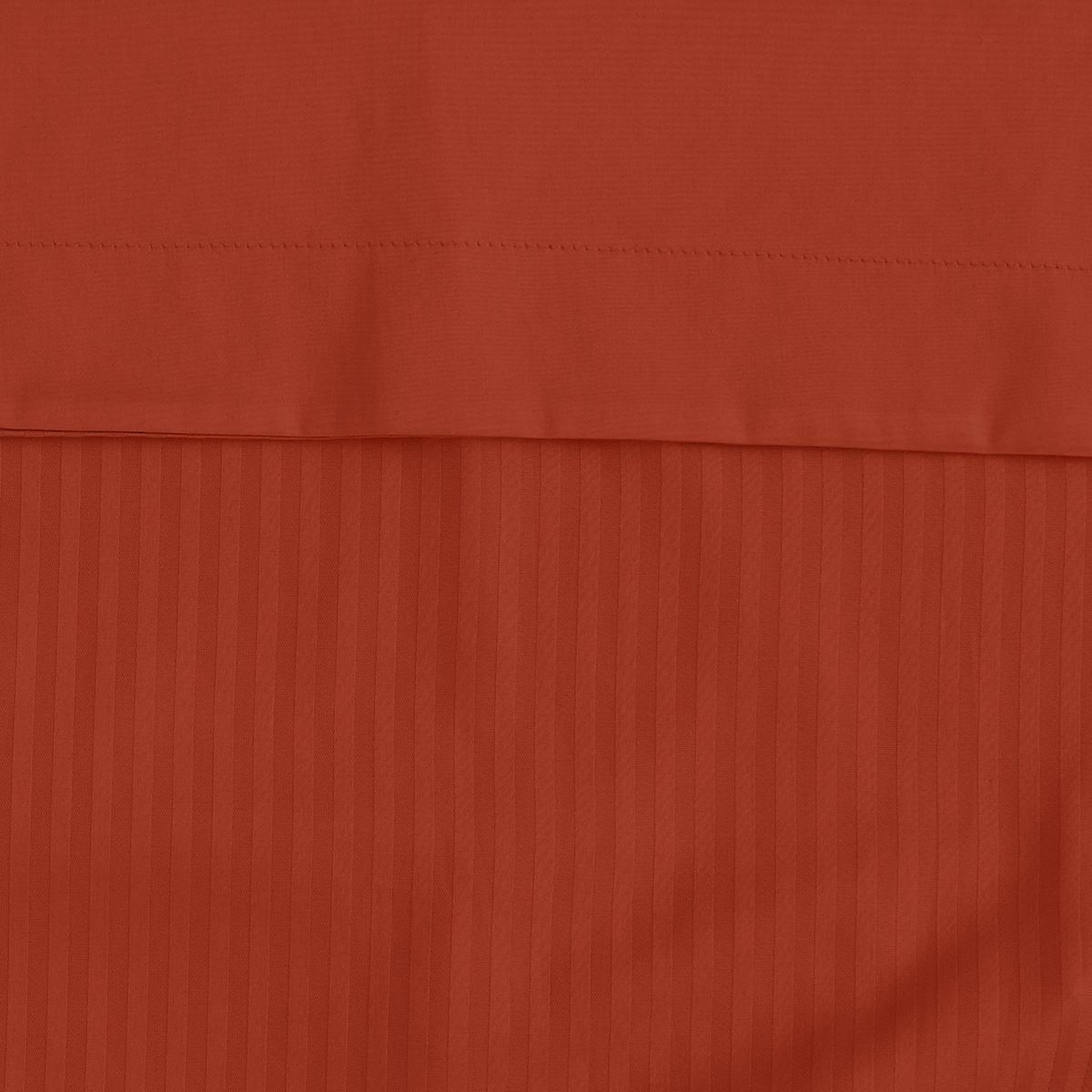 Voir la diapositive 3 : Sensei Maison Parure housse de couette rayée satin + 2 taies 50x70 cm VERSALUXE