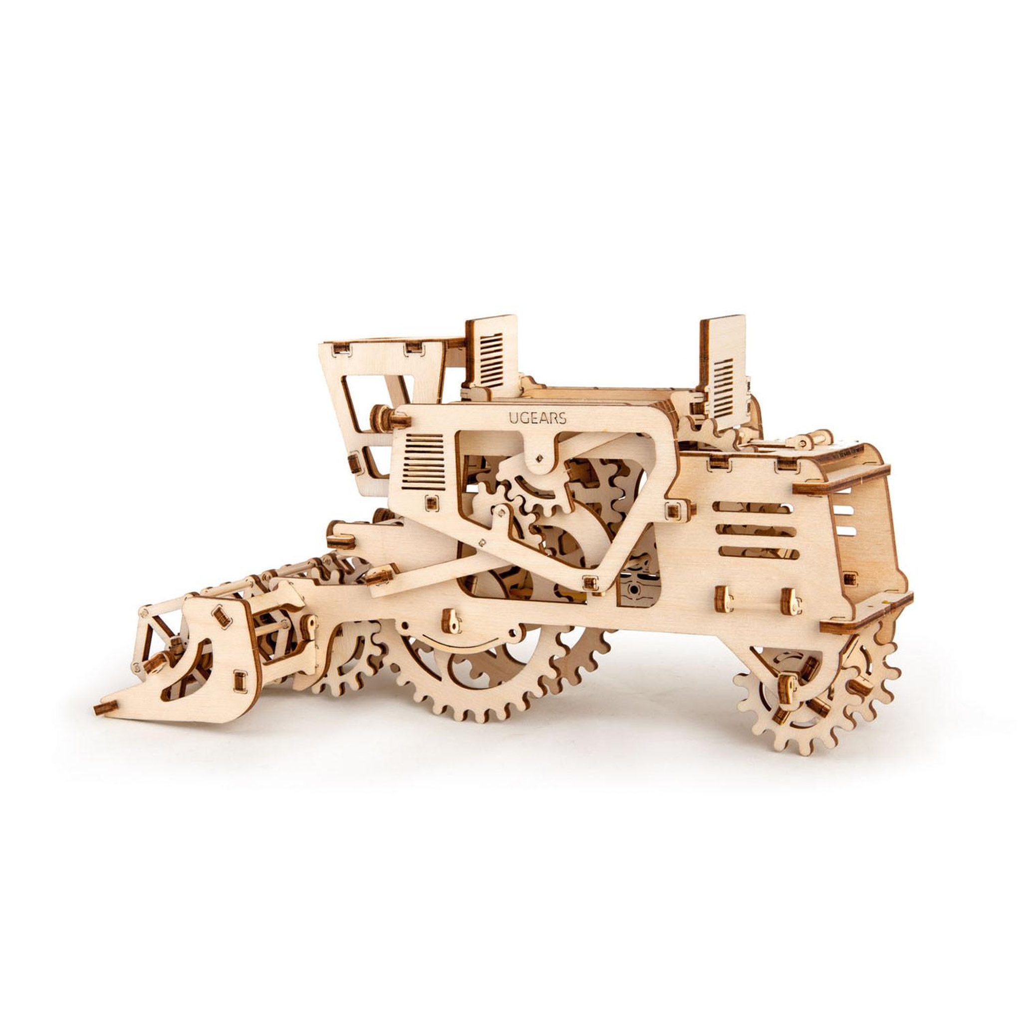 Voir la diapositive 5 : Graine créative Maquette En Bois 3D - Moissonneuse-Batteuse 27 Cm