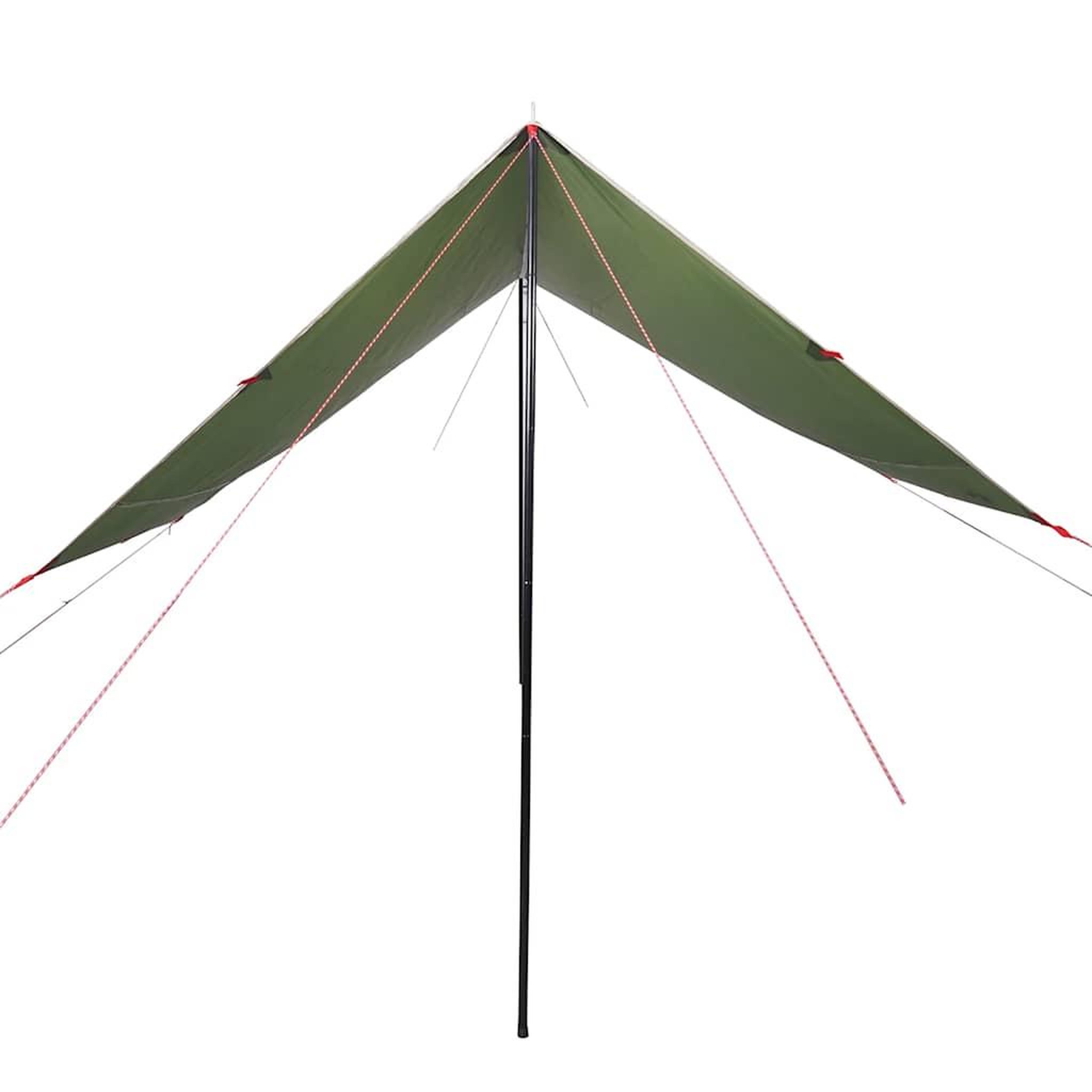 Voir la diapositive 3 : VIDAXL Bache de camping vert 430x380x210 cm impermeable