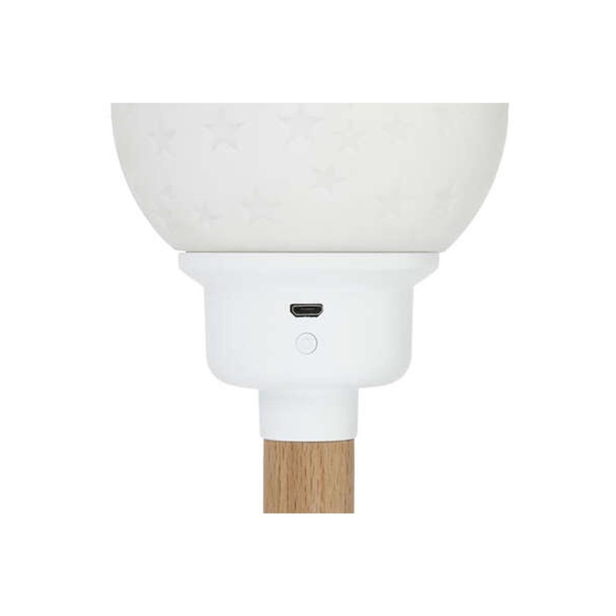 Atmosphera Kids Veilleuse Enfant Led  Baladeuse  20cm Blanc