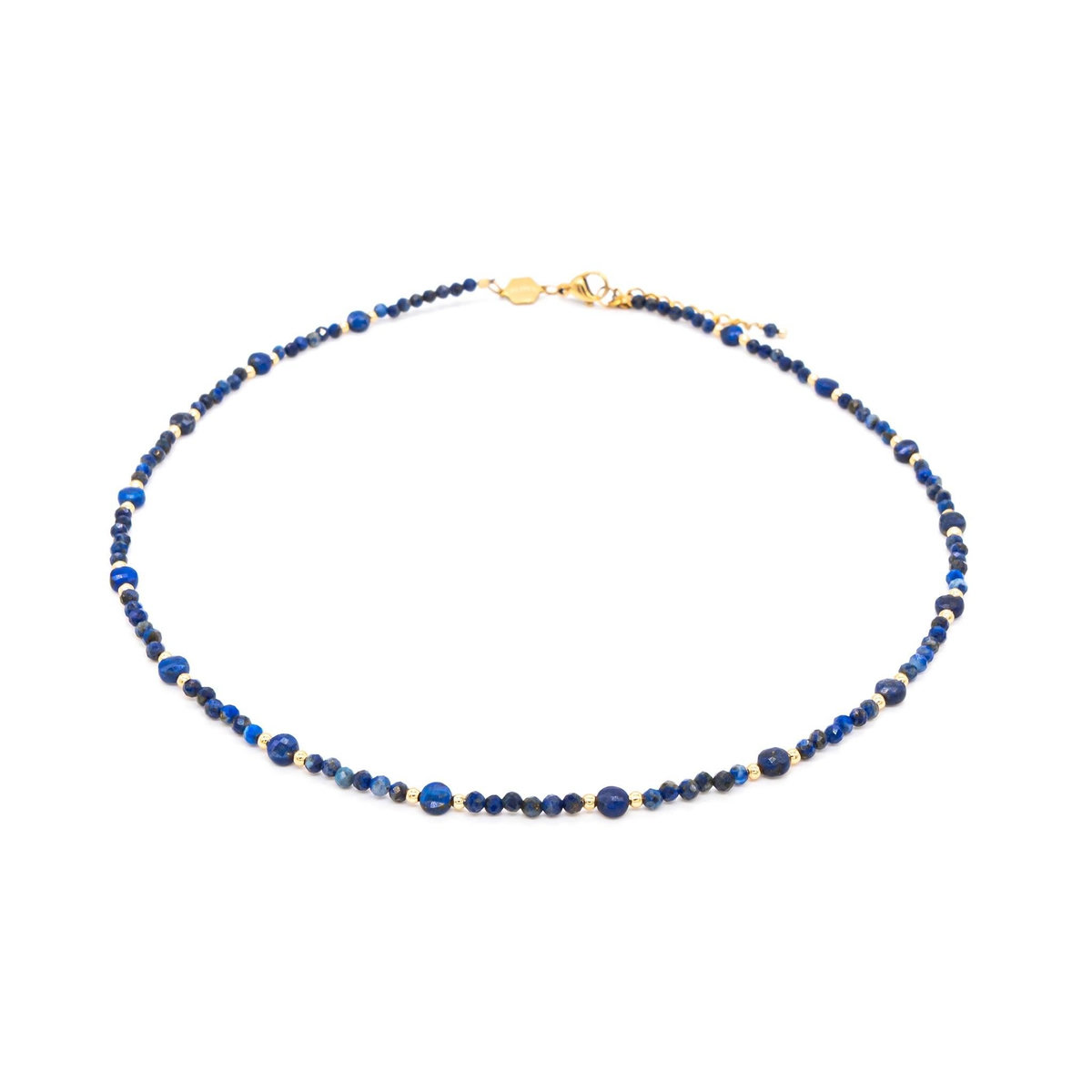 SLOYA Collier Paloma en pierres Lapis-lazuli