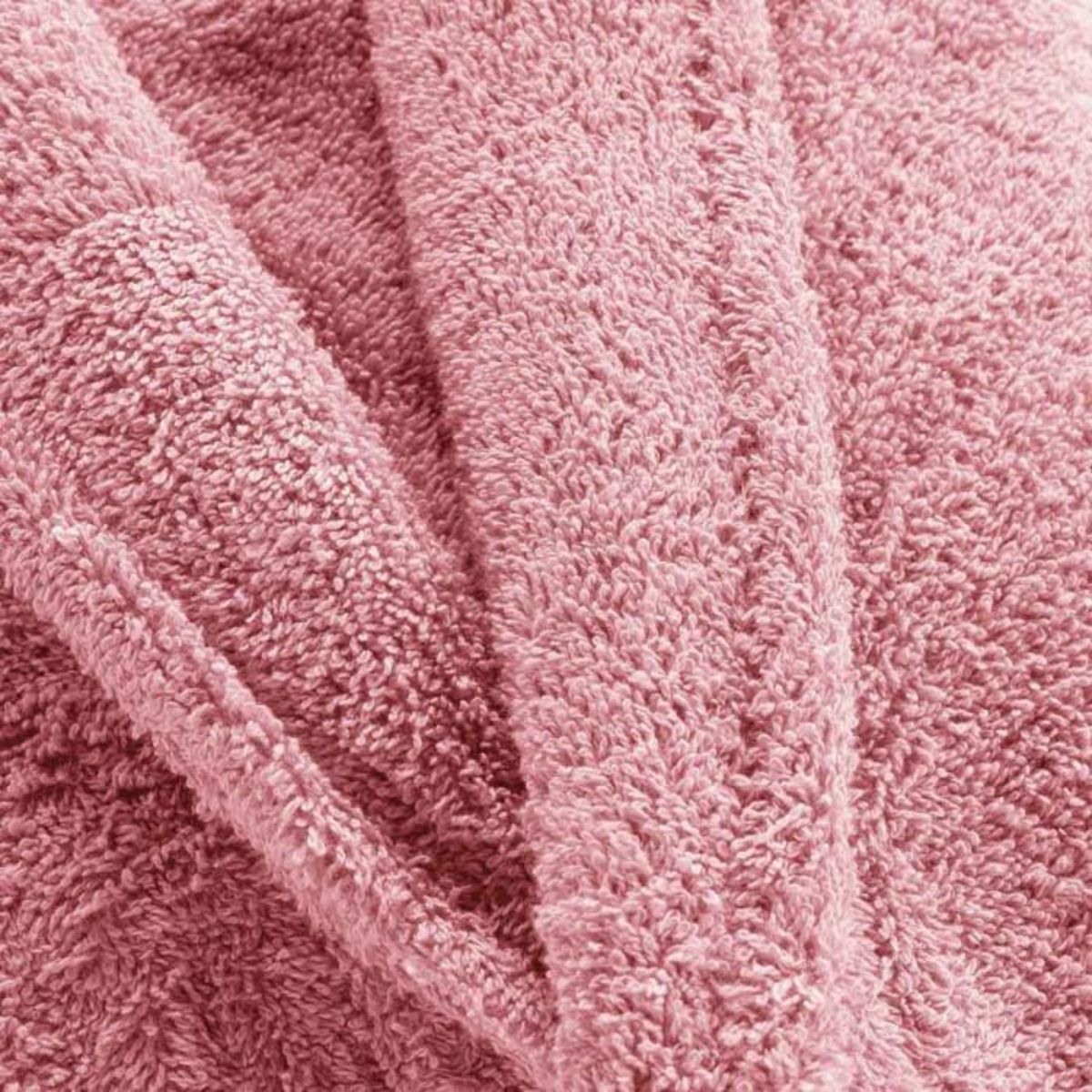 Paris Prix Peignoir Col Châle en Coton  Tendresse  Bois de Rose