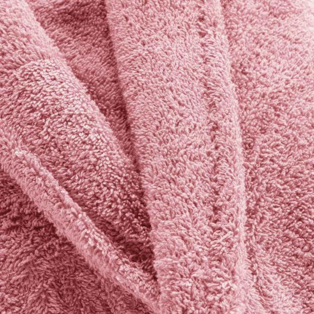Paris Prix Peignoir Col Châle en Coton  Tendresse  Bois de Rose