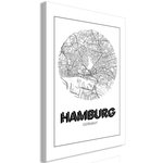 Paris Prix Tableau Imprimé  Retro Hamburg. Coloris disponibles : Multicolore