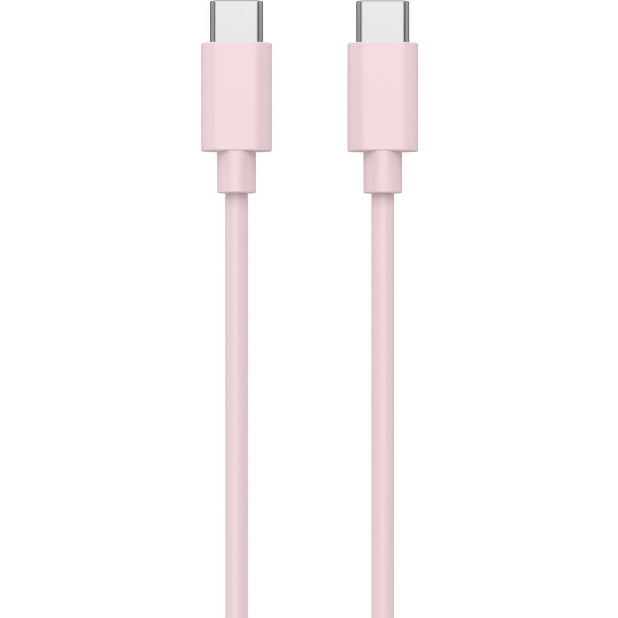 Voir la diapositive 2 : ESSENTIEL B Câble USB C 1M vers USB-C Rose