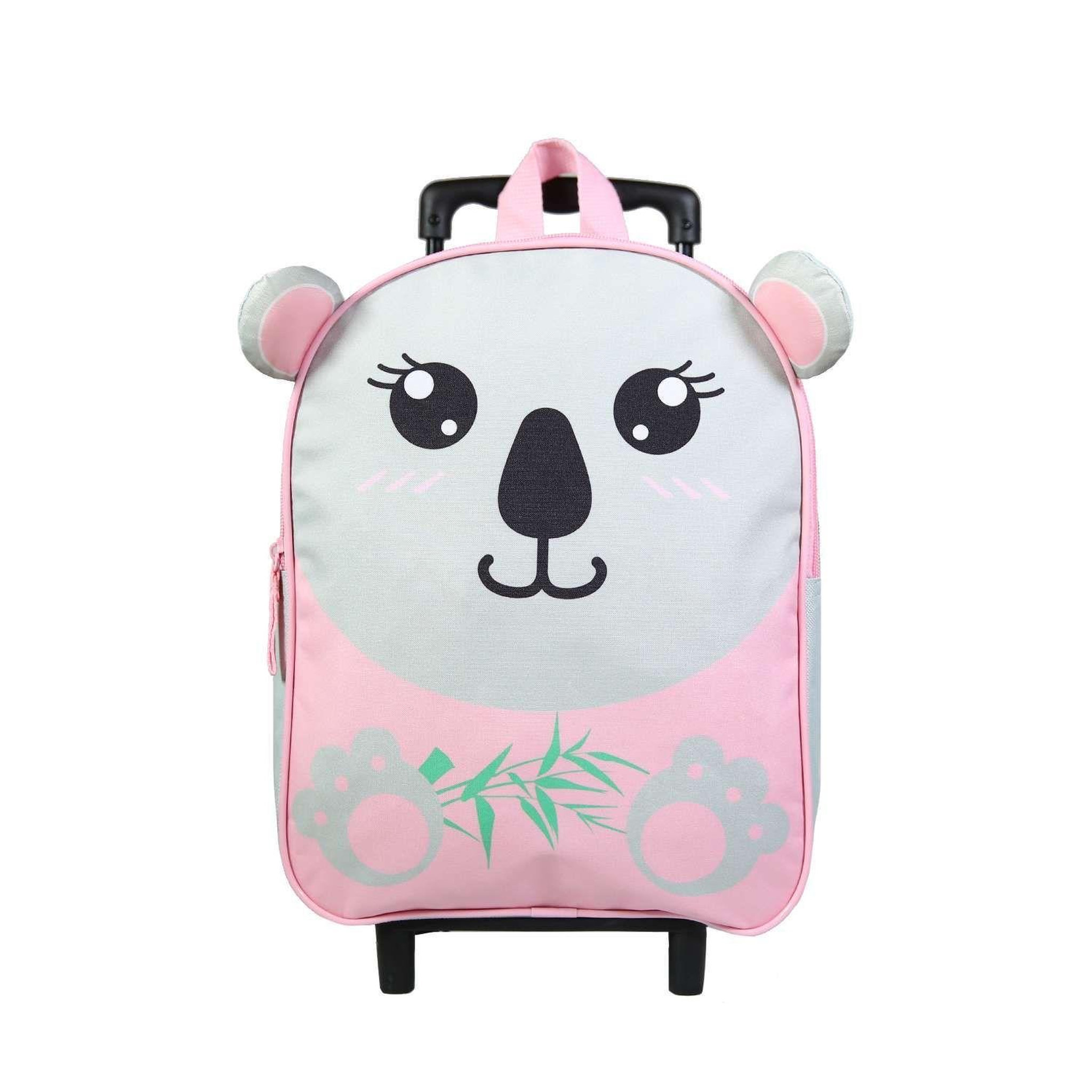 Voir la diapositive 1 : Bagtrotter BAGTROTTER Sac à dos à roulettes 31 cm maternelle Kids Gris Koala