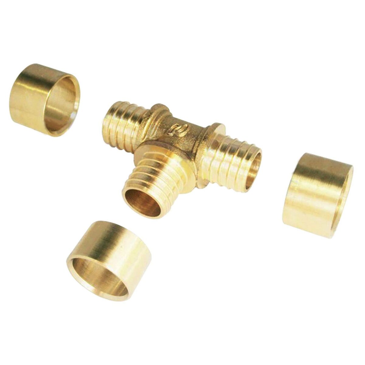 BOUTTE Raccord té PER à glissement 16 mm - Boutté