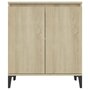 Voir la diapositive 5 : VIDAXL Buffet chêne sonoma 60x35x70 cm bois d ingénierie