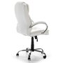 Voir la diapositive 3 : VS VENTA-STOCK Fauteuil de Bureau à Hauteur réglable et inclinable Nixon Similicuir Blanc