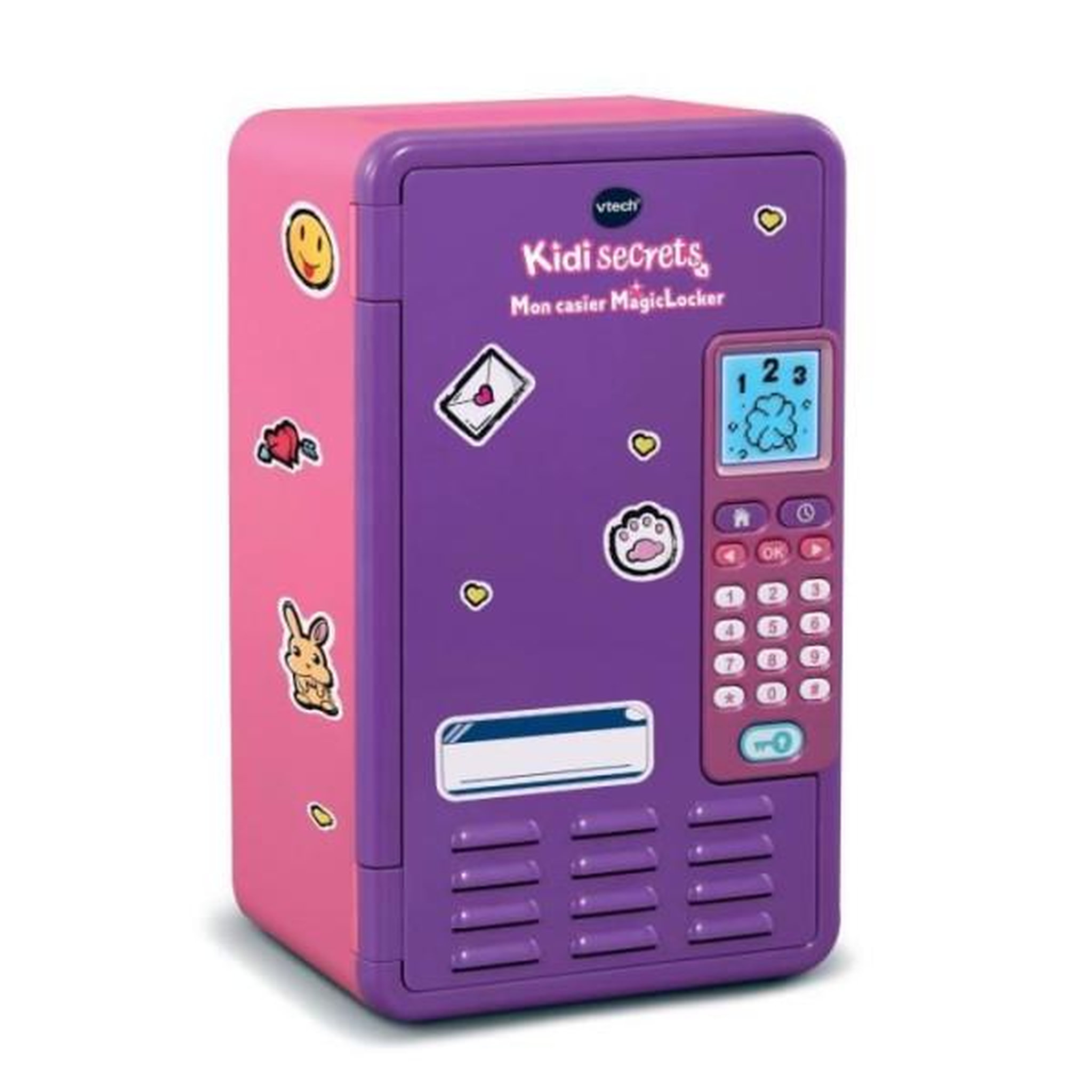 Voir la diapositive 2 : VTECH Casier magiclocker vtech kidisecrets rose - 6-12 ans - code secret a 6 chiffres