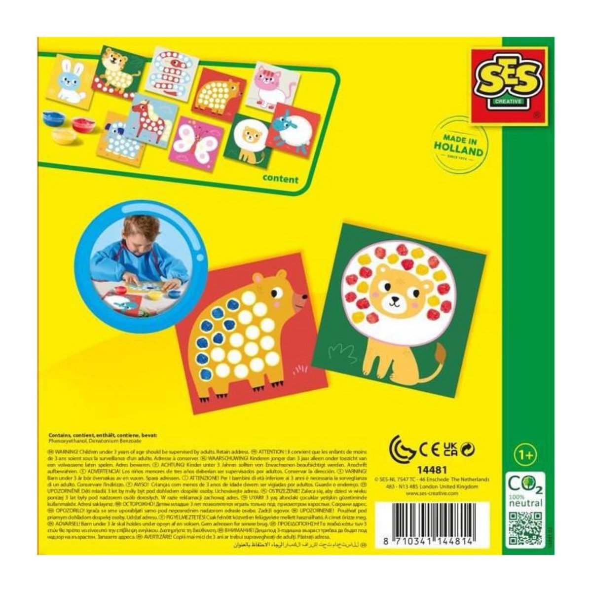 SES Creative My first - Peinture au doigt