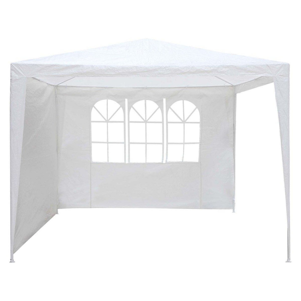 Habitat et Jardin Toile blanche de remplacement pour tente de réception - Cloison de gazebo - 1.9 x 2.9 m
