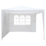 Voir la diapositive 1 : Habitat et Jardin Toile blanche de remplacement pour tente de réception - Cloison de gazebo - 1.9 x 2.9 m
