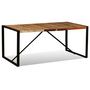 Voir la diapositive 5 : VIDAXL Table a manger Bois de recuperation massif 180 cm