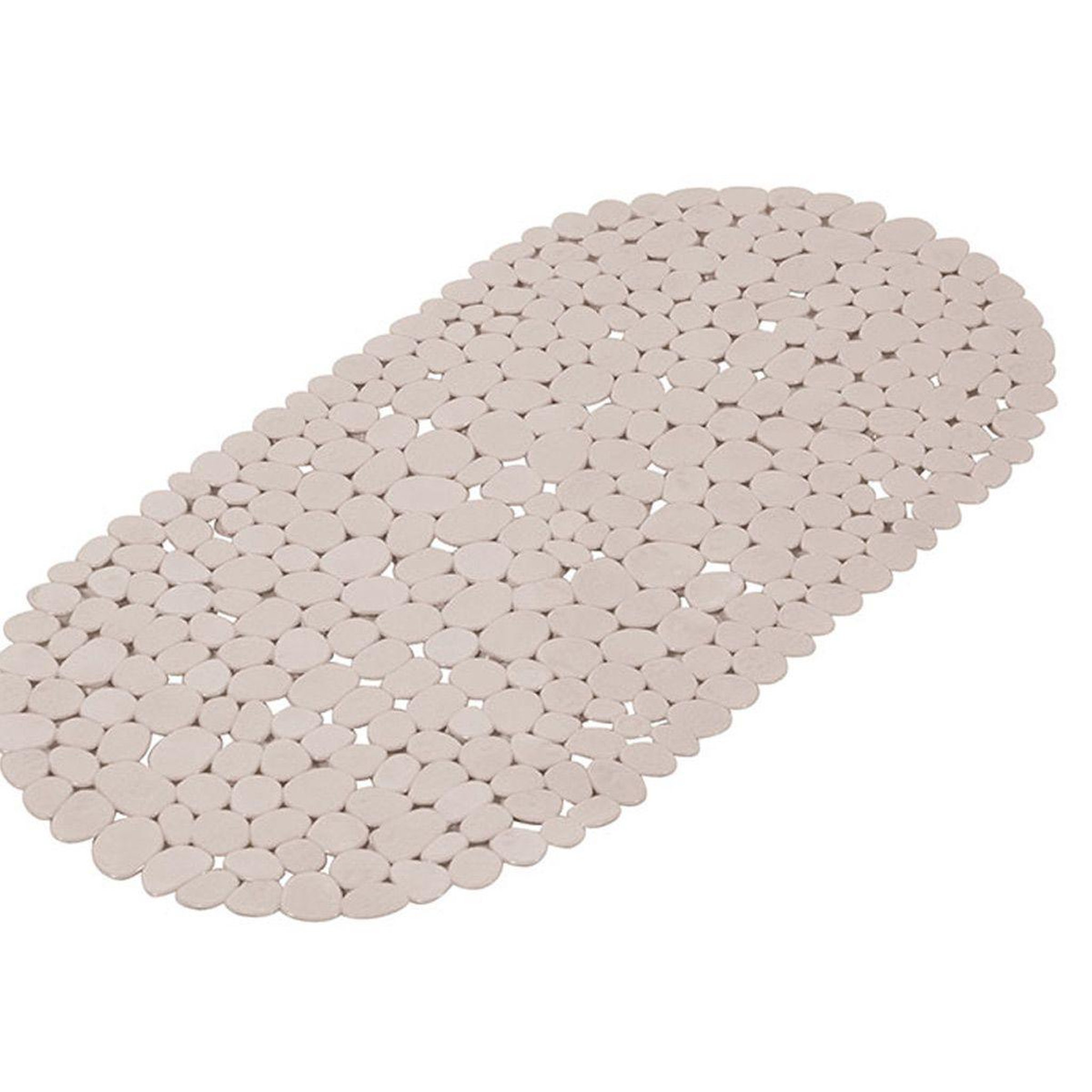 Douceur d'Intérieur Fond de Bain Galets  Vitamine II  36x69cm Taupe