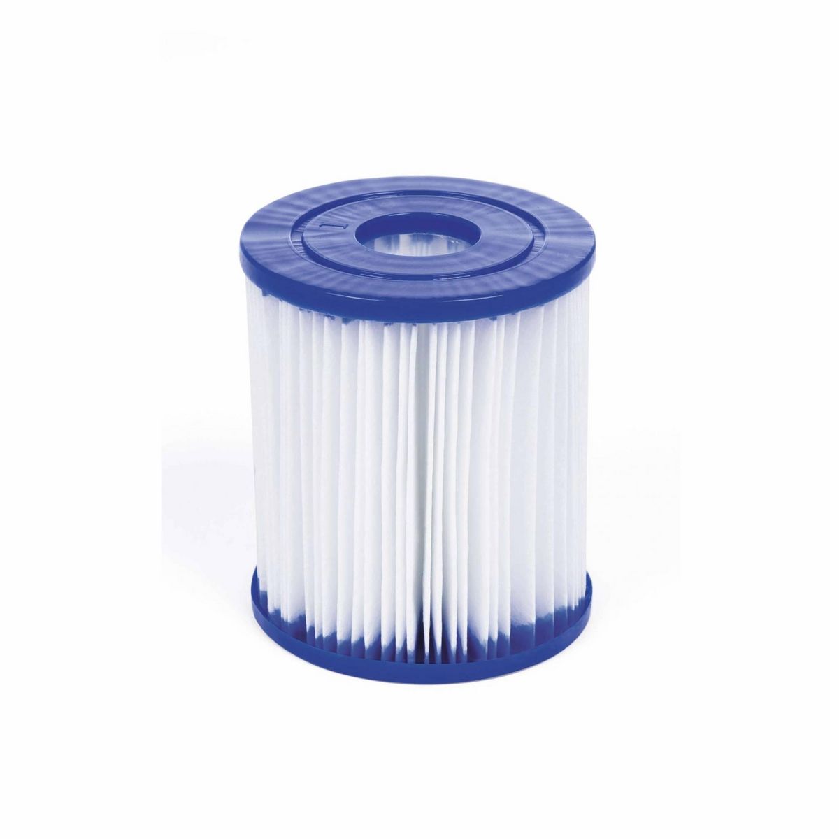 SWEEEK Lot de 2 cartouches filtrantes type 1 pour pompe de piscine  - 7.8x7.8cm compatibles avec piscines Bestway Leman. Opalite. Connemara. Diamant. Jade et Spinelle 3x2m