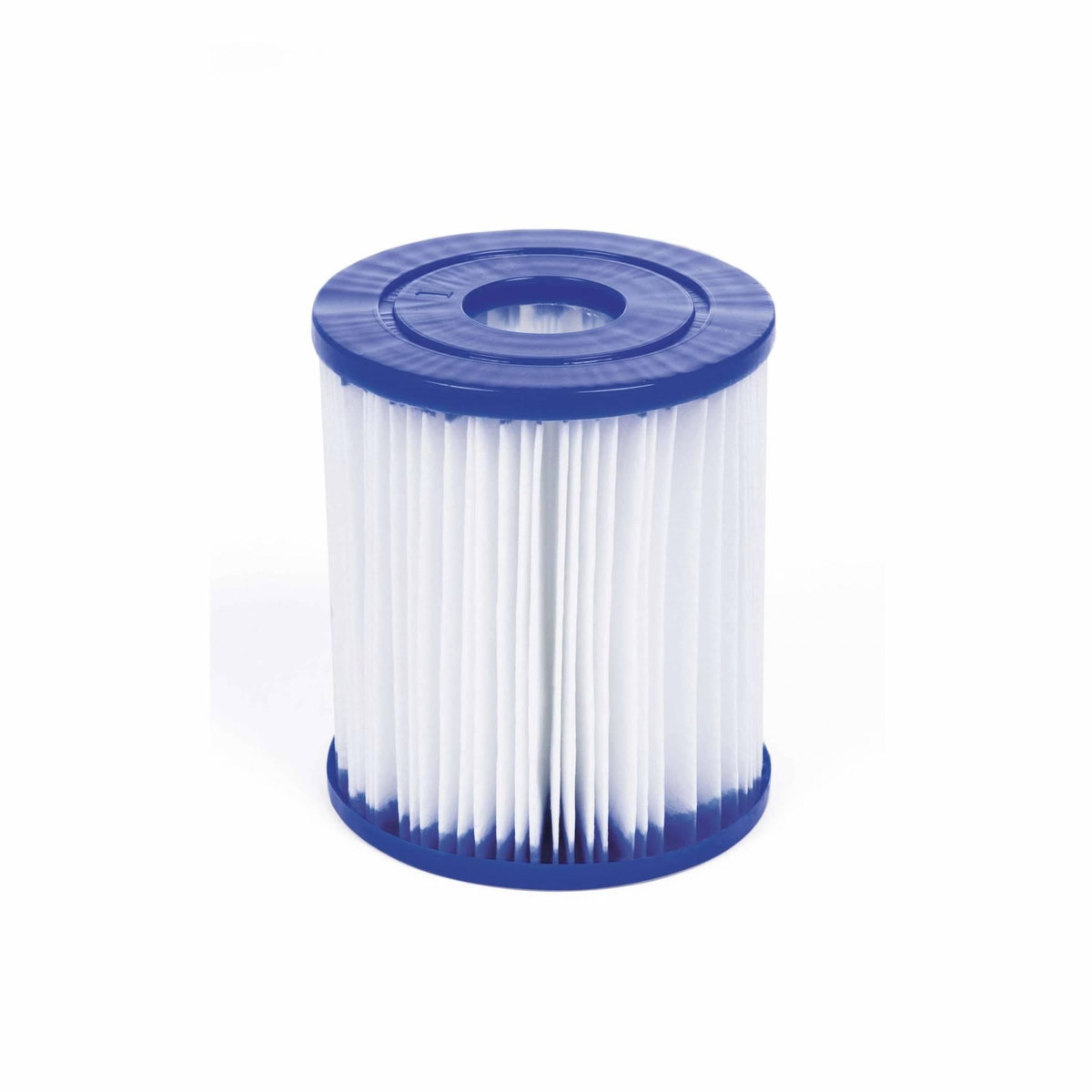 SWEEEK Lot de 2 cartouches filtrantes type 1 pour pompe de piscine  - 7.8x7.8cm compatibles avec piscines Bestway Leman. Opalite. Connemara. Diamant. Jade et Spinelle 3x2m