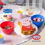 Voir la diapositive 2 : DR.OETKER Set de 3 bols pour cuisiner avec les enfants Dr. Oetker Peppa Pig