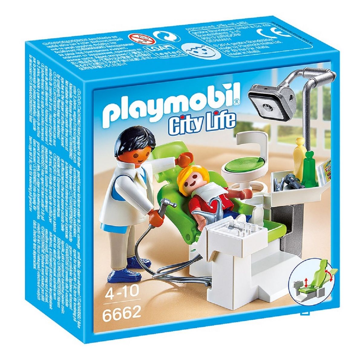 PLAYMOBIL 6662 City Life - Cabinet de dentiste