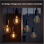 Voir la diapositive 4 : Philips Ampoule LED connectée HUE White E27 9W Filament Globe