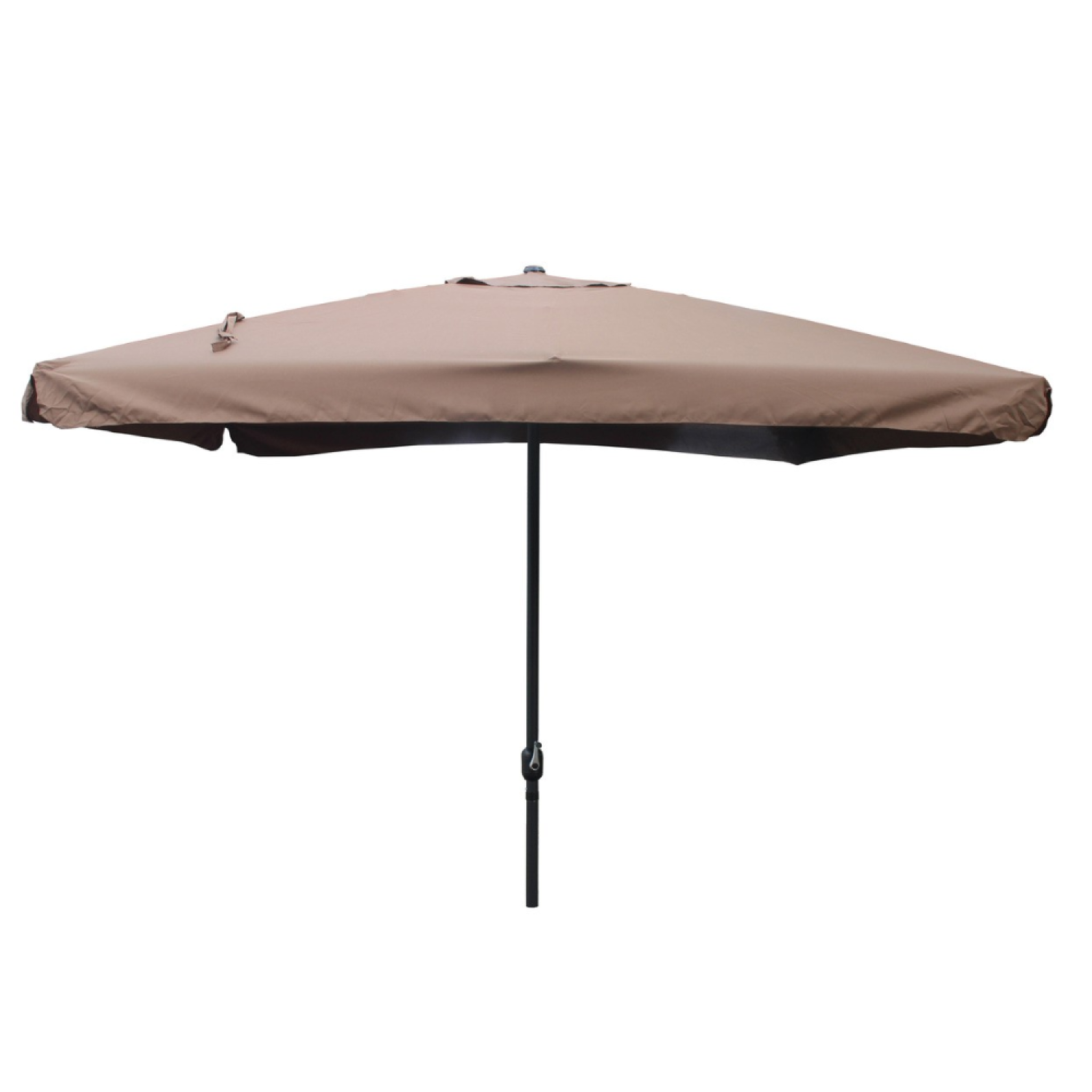 CONCEPT USINE Parasol  marron  carré 295 x 295 m palerme