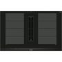 Voir la diapositive 4 : Siemens Table de cuisson aspirante induction 80cm 4 feux 7400w noir - ex875lx67e