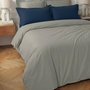Voir la diapositive 4 : Sensei Maison Housse de couette en percale coton SOFT PERCALE