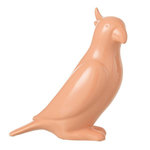 Paris Prix Statuette Déco  Perroquet  31cm Pêche