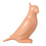 Voir la diapositive 1 : Paris Prix Statuette Déco  Perroquet  31cm Pêche