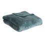 Voir la diapositive 2 : ACTUEL Plaid uni en sherpa en polyester