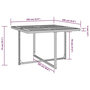 Voir la diapositive 6 : VIDAXL Ensemble a manger d'exterieur 9 pcs resine tressee et acacia