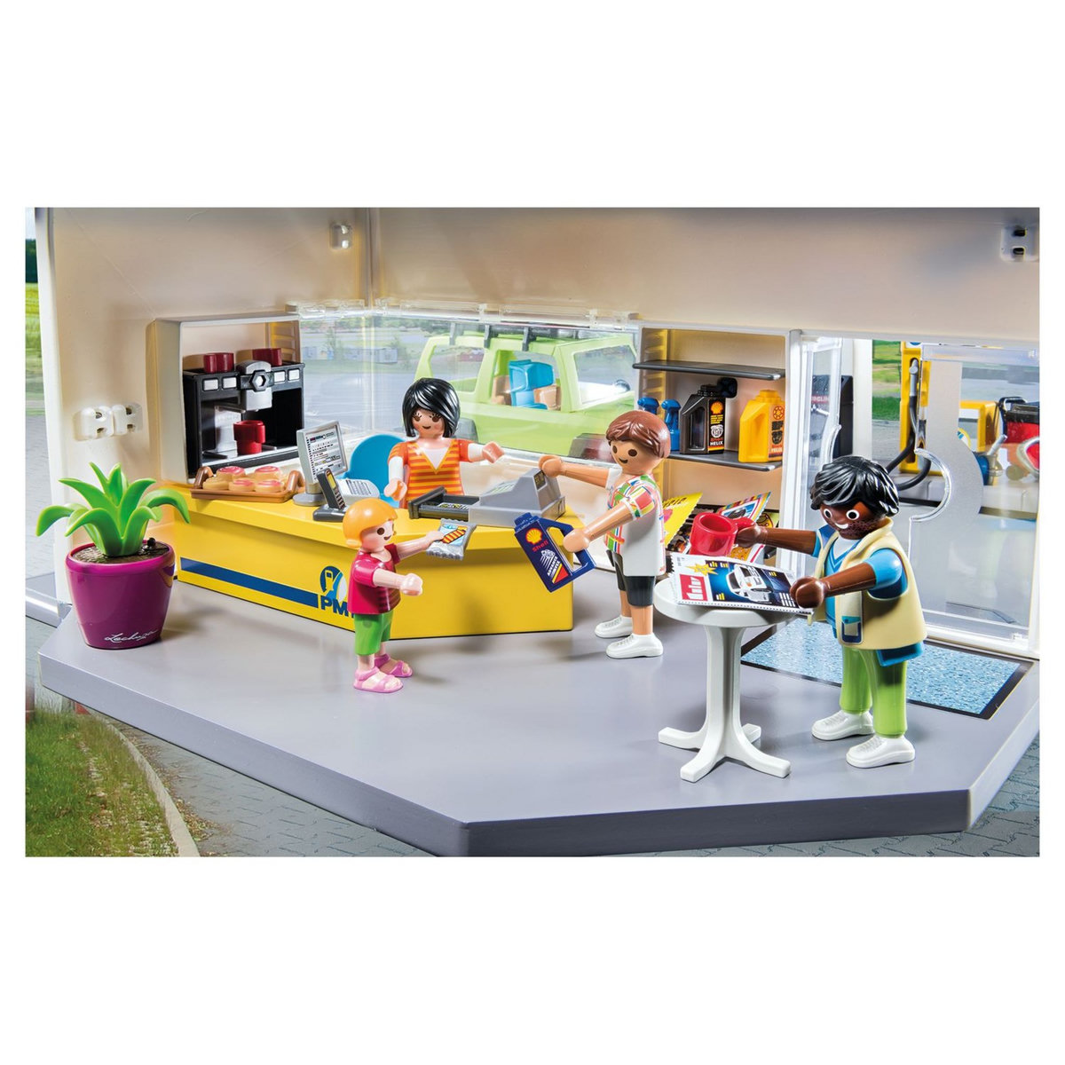 PLAYMOBIL 70201 - City Life - Station essence 