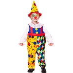 WIDMANN Déguisement Petit Clown - Enfant - 4/6 ans (104 à 116 cm)