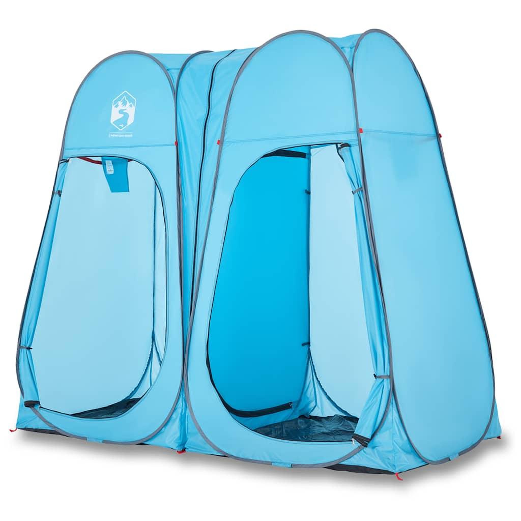 Voir la diapositive 2 : VIDAXL Tente d'intimite bleu escamotable impermeable