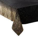 FEERIC LIGHT & CHRISTMAS Nappe de Noël motifs Léopard. Coloris disponibles : Noir, Blanc