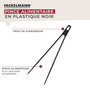 Voir la diapositive 2 : Fackelmann Ensemble de 2 Pinces de cuisine multifonction 31,1 cm Fackelmann Basic