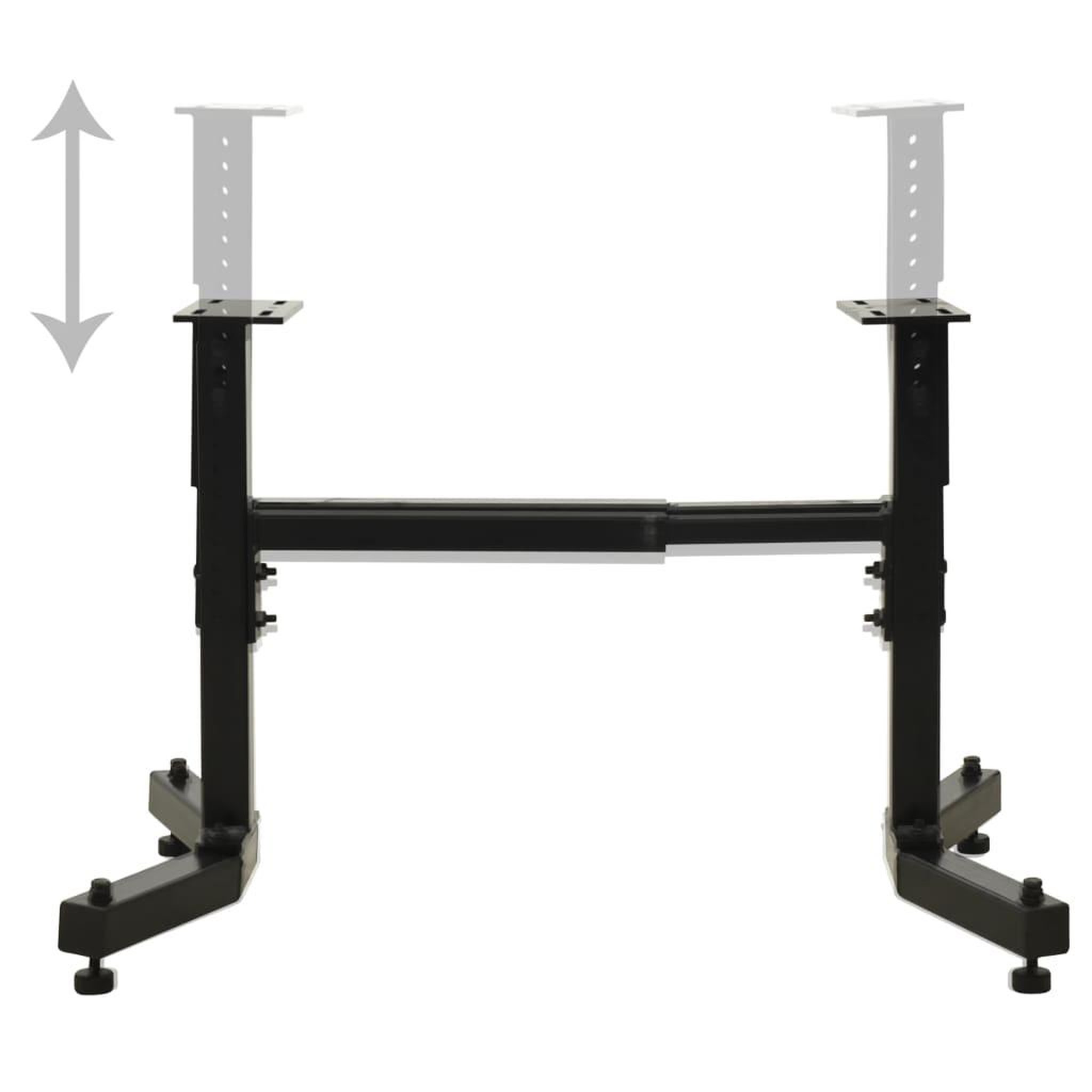 Voir la diapositive 3 : VIDAXL Support de tour a bois universel