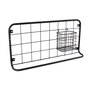 Voir la diapositive 2 : PRESENT TIME Etagère de cuisine Open Grid avec crochets et panier de rangement