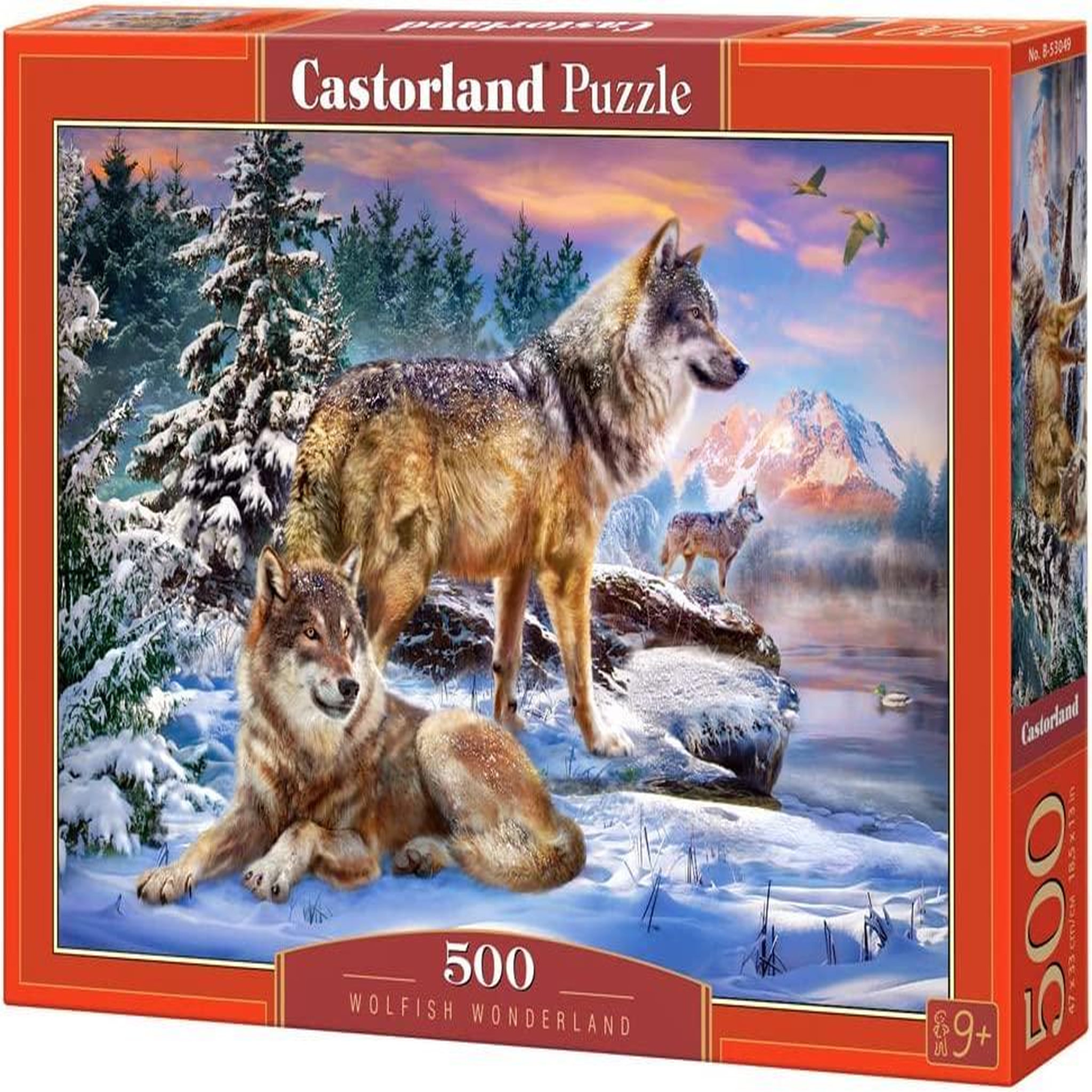 Voir la diapositive 5 : Castorland Puzzle 500 pièces : wolfish wonderland