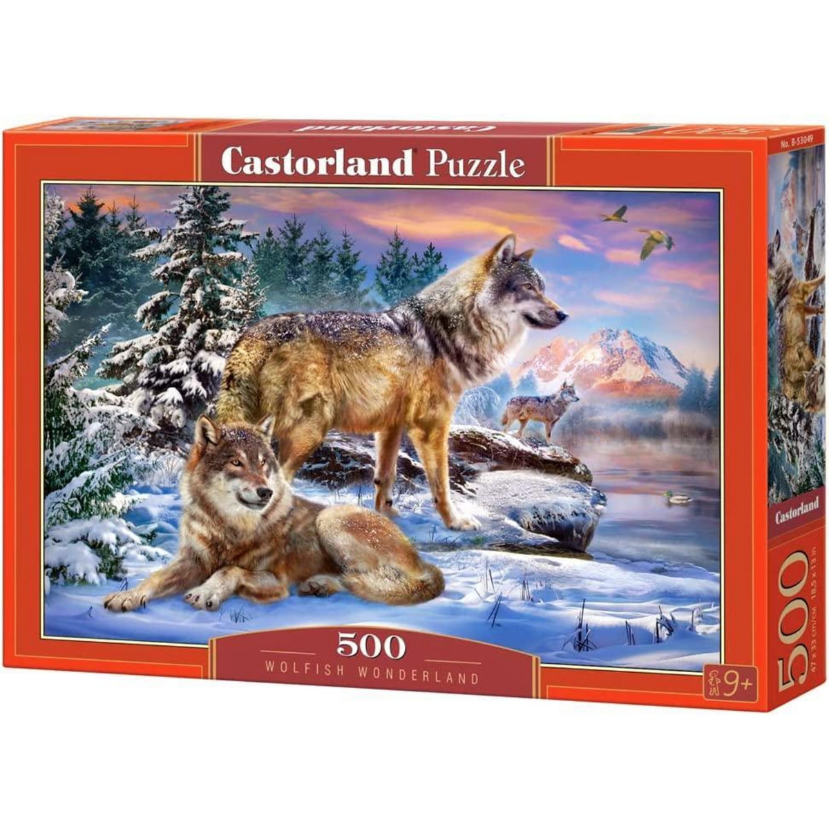 Castorland Puzzle 500 pièces : Wolfish Wonderland
