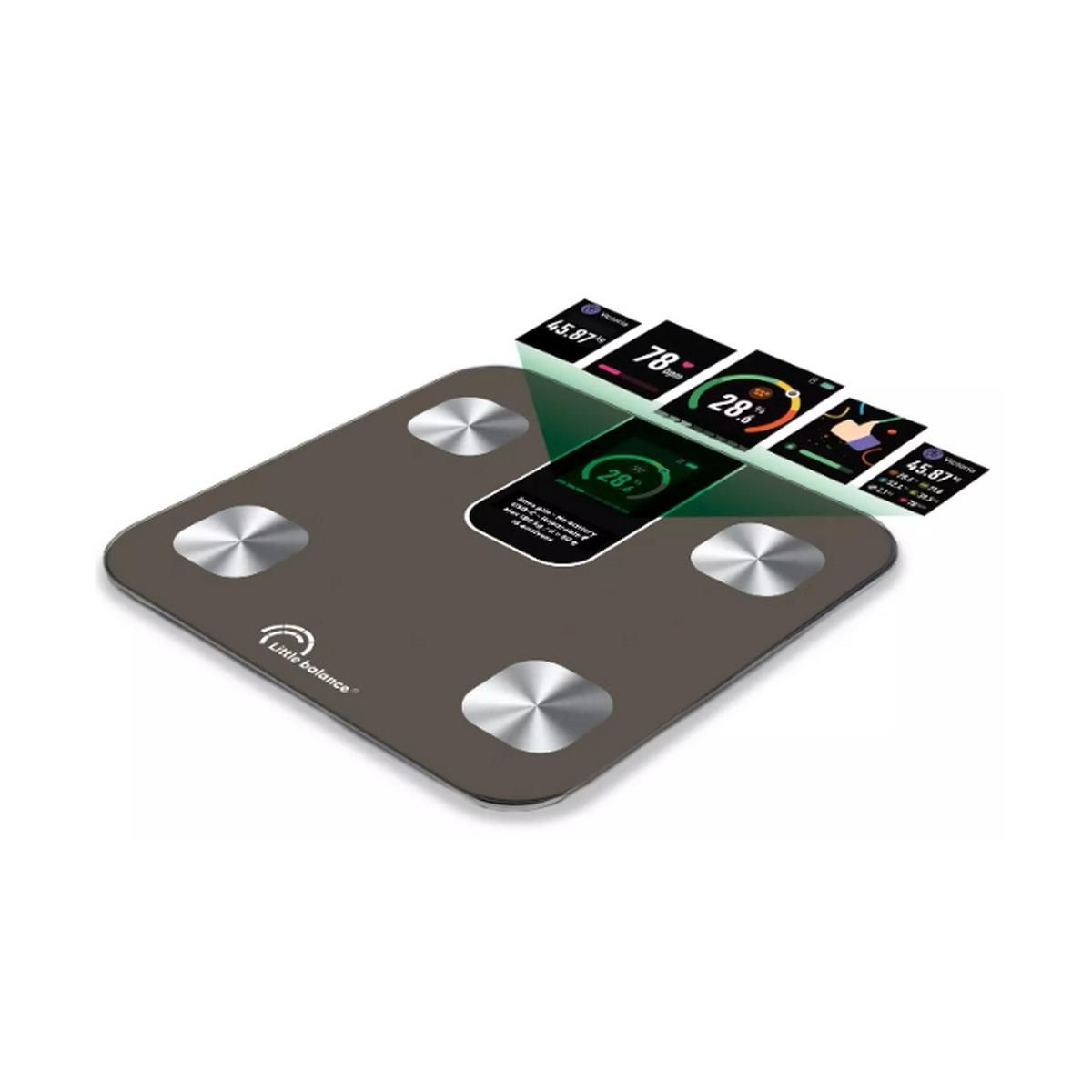 LITTLE BALANCE Impédancemètre 180kg/50g gris - 8837