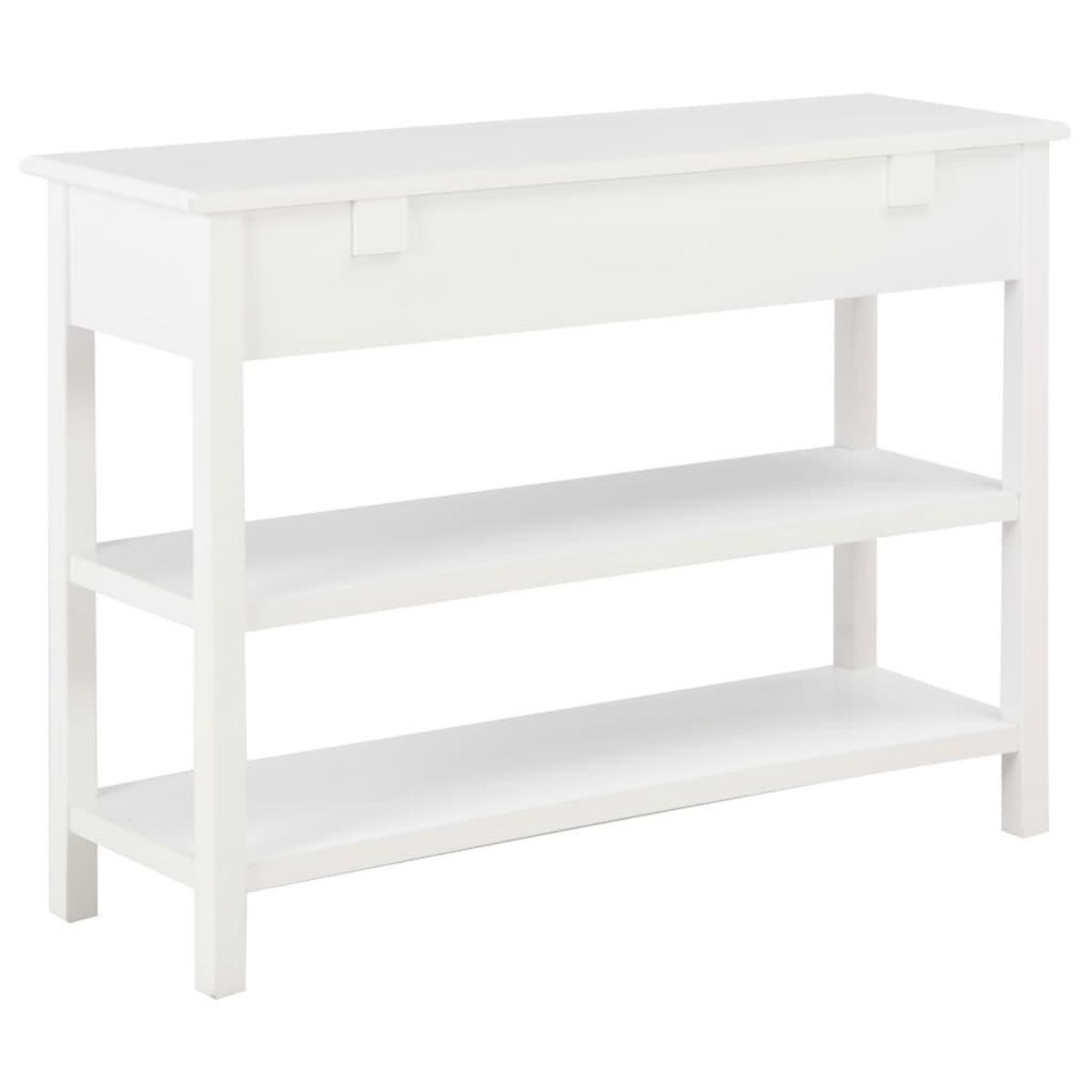VIDAXL Buffet Blanc 110x35x80 cm MDF