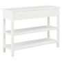 Voir la diapositive 4 : VIDAXL Buffet Blanc 110x35x80 cm MDF