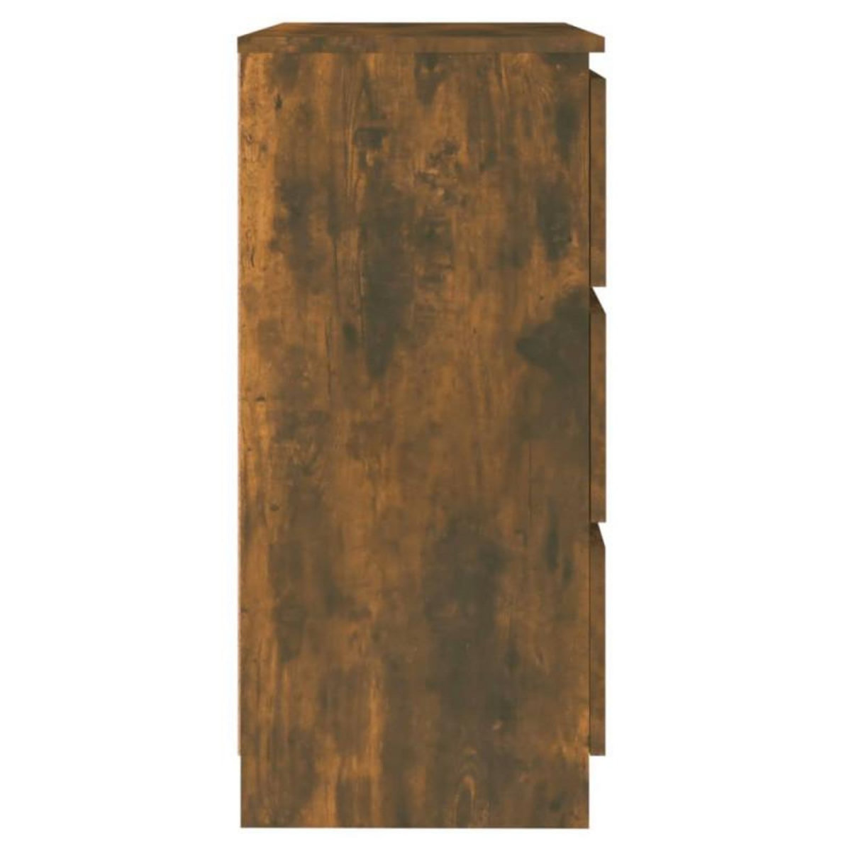VIDAXL Buffet Chêne fumé 60x35x76 cm Bois d ingénierie