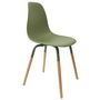Voir la diapositive 2 : Paris Prix Lot de 4 Chaises Scandinaves  Phénix  81cm Vert